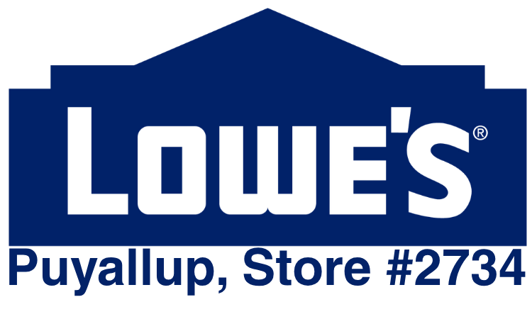 Lowe's logo with text below reading 