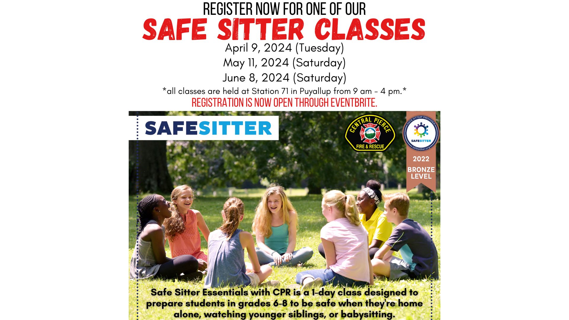 Safe Sitter Class